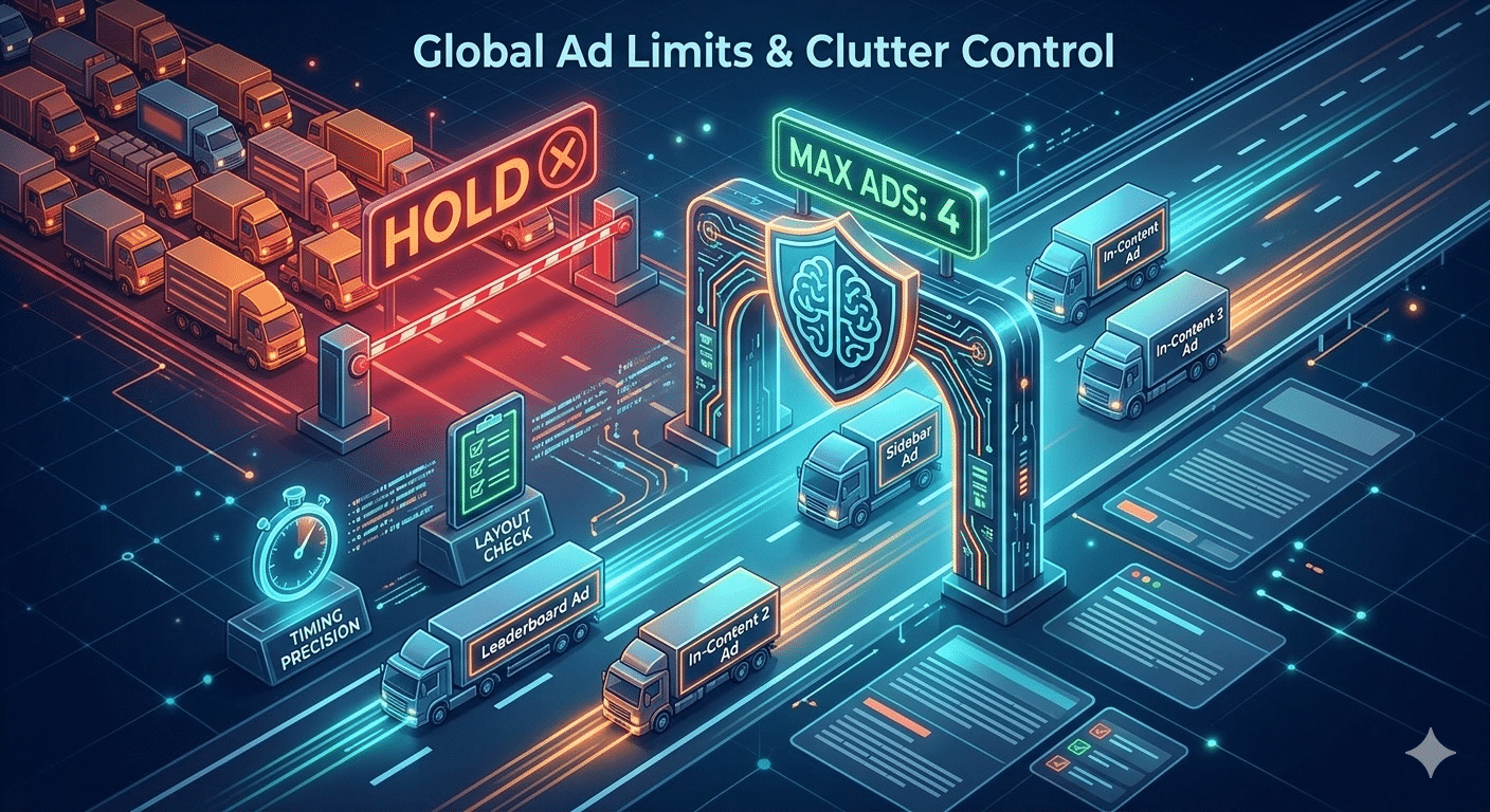 Global Ad Limits & Clutter Control