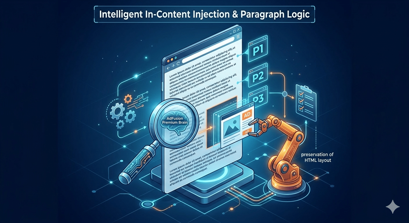 Intelligent In-Content Injection & Paragraph Logic