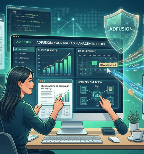 Are you manually embedding client ads? Discover how AdFusion Premium provides web designers and site managers with a professional, automated, and cache-proof WordPress ad management system that secures client revenue.